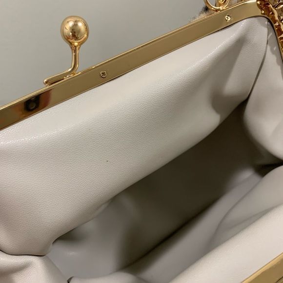 NWT Handmade Real Rex Rabbit Fur Kisslock Wristlet/Crossbody & 2 Strap Styles - Picture 14 of 14